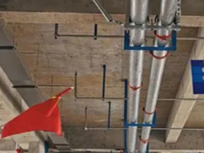 乌达管廊支架的安装方法